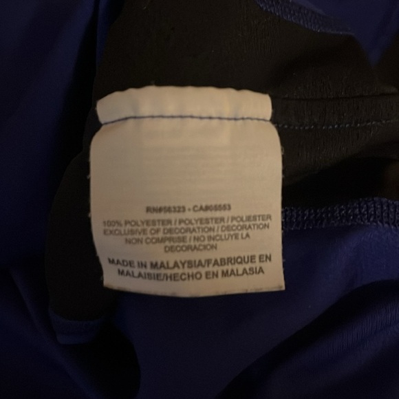 Nike Dri Fit Purple/Black Top Sz Small - Picture 9 of 9